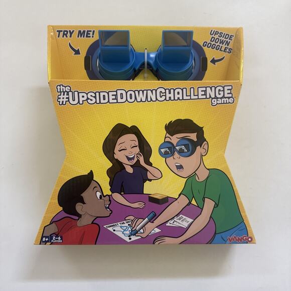 The Upside Down Challenge Game Kids Family Complete Fun Challenges NEW - Picture 1 of 7